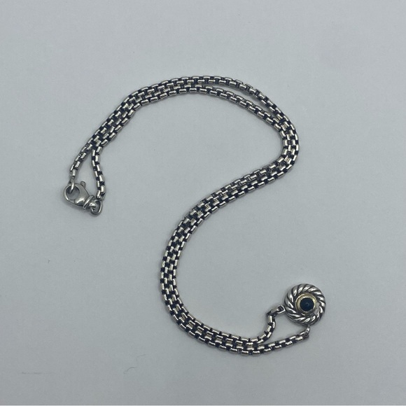 David Yurman Cookie Collection Onyx Necklace - Picture 5 of 8